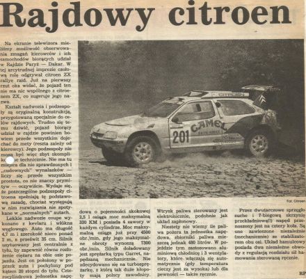 Citroen ZX Rally Raid